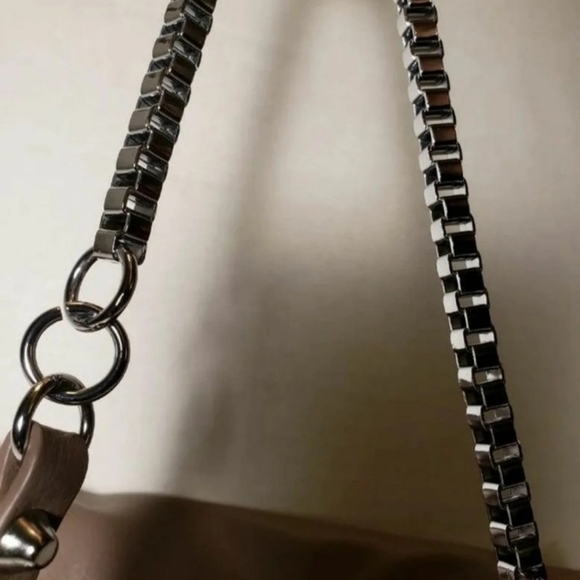 MADISON West Handbag brown chain strap shoulder - Picture 5 of 5